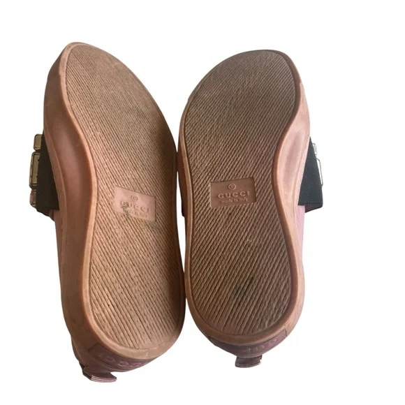 Pink Gucci Rhinestone slip on sneakers shoes 36 - Picture 10 of 10